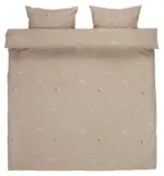JYSK JYSK Спално бельо LONNI 200x220 цвят пясък