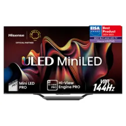 Телевизор HISENSE 65U7NQ 4K Ultra HD Mini LED SMART TV, VIDAA, 65.0 ", 164.0 см