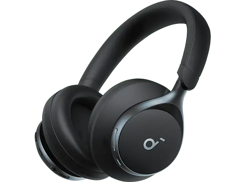 Anker Soundcore Space One Verbesserte Geräuschunterdrückung, Nachtschwarz; Bluetooth Kopfhörer