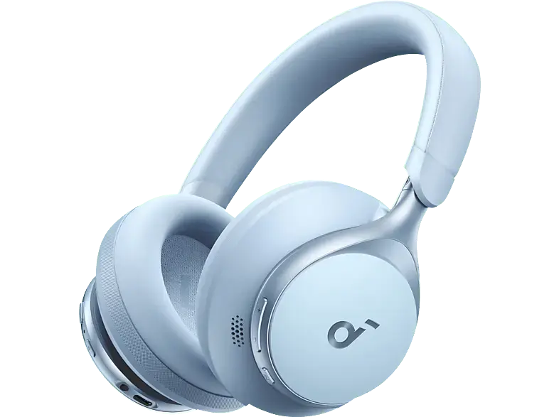 Anker Soundcore Space One Verbesserte Geräuschunterdrückung, Himmelblau; Bluetooth Kopfhörer