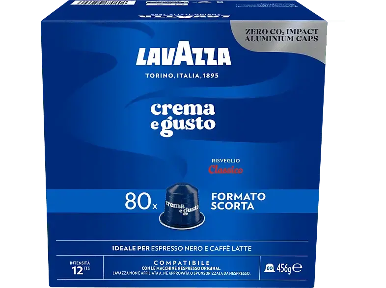 Lavazza 7020 Mega-Pack Crema e Gusto (80 Stück, Kompatibles System: Lavazza); Kaffeekapsel