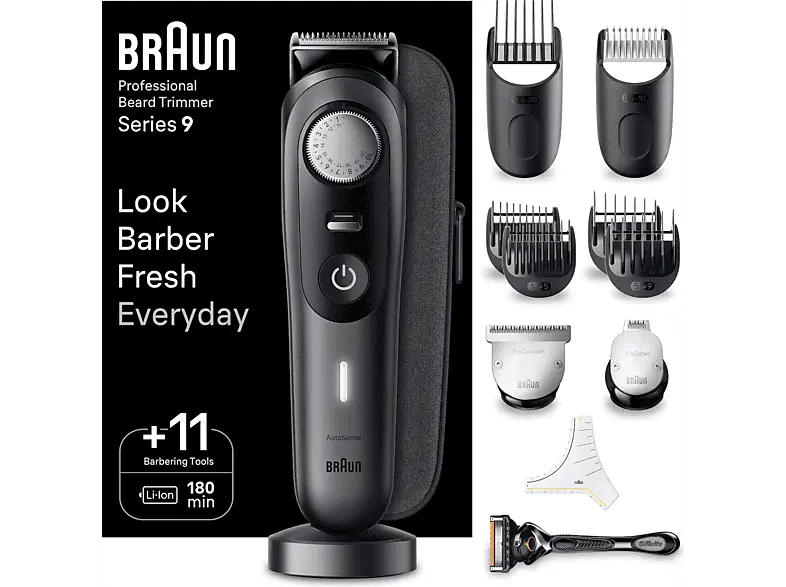 Braun Series 9 BT9441, Barttrimmer, 11tlg.