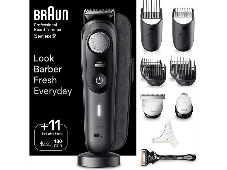 Braun Series 9 BT9441, Barttrimmer, 11tlg.