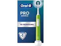 Oral-B Junior Base Elektrische Zahnbürste, für Kinder ab 6 Jahren Grün