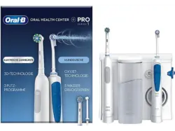 Oral-B Center OxyJet Reinigungssystem Munddusche + Oral-B Pro 1