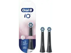 Oral-B iO Sanfte Reinigung black 2er Aufsteckbürsten
