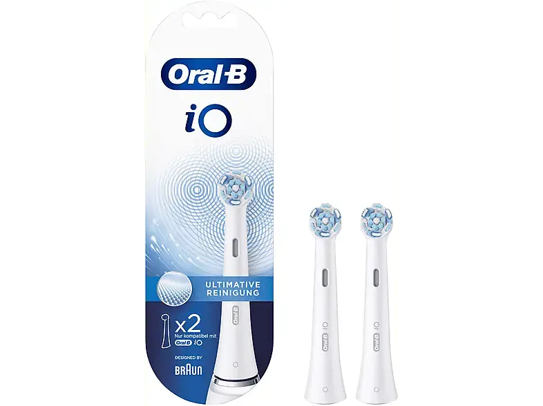 Oral-B iO Ultimative Reinigung 2er White Aufsteckbürsten
