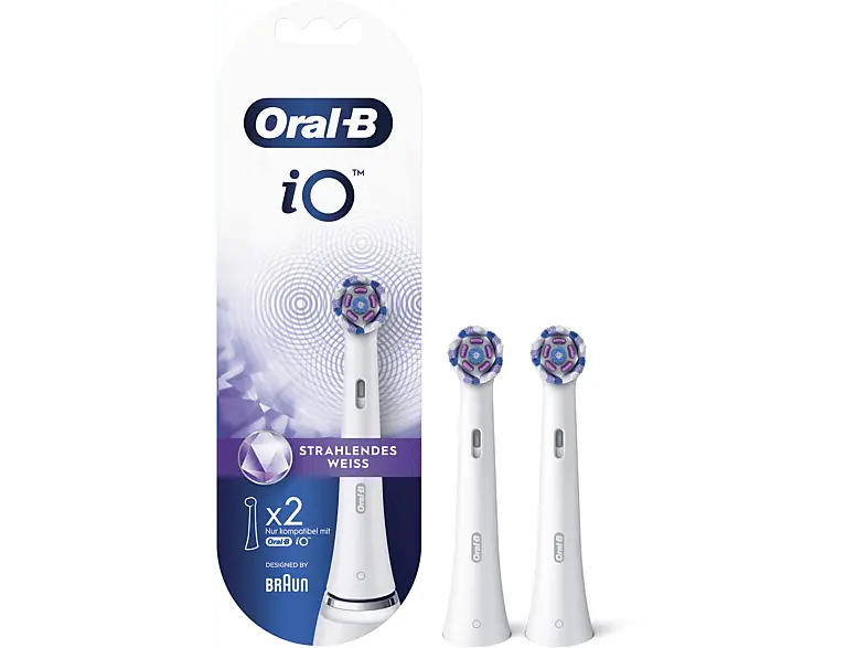 Oral-B iO Radiant White 2er Aufsteckbürsten