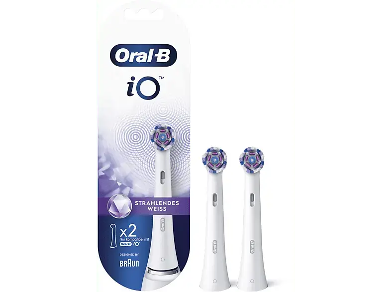 Oral-B iO Radiant White 2er Aufsteckbürsten
