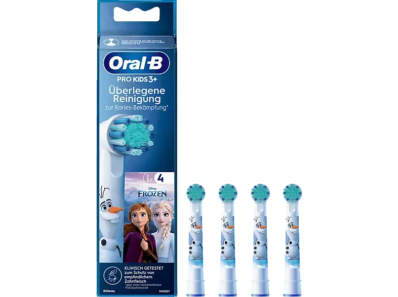 Oral-B Aufsteckbürsten Die Eiskönigin - Völlig Unverfroren II 4er
