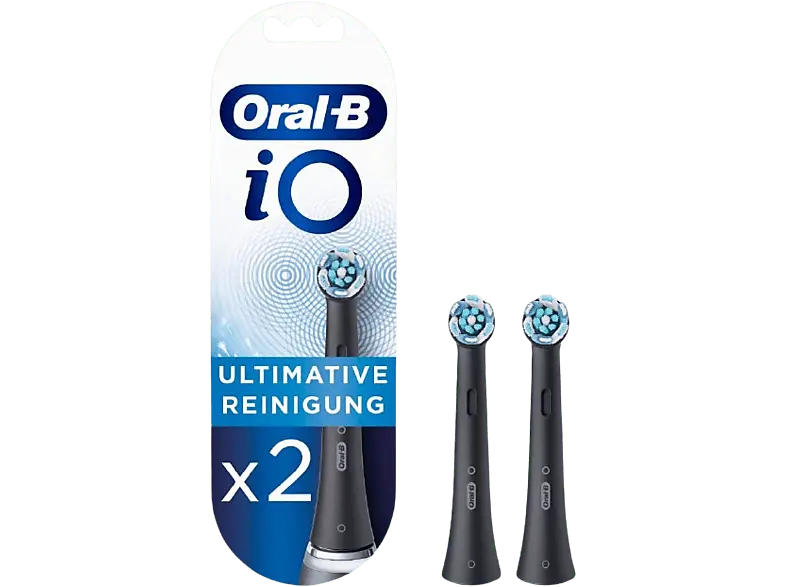 Oral-B iO Ultimative Reinigung 2er Black Aufsteckbürsten