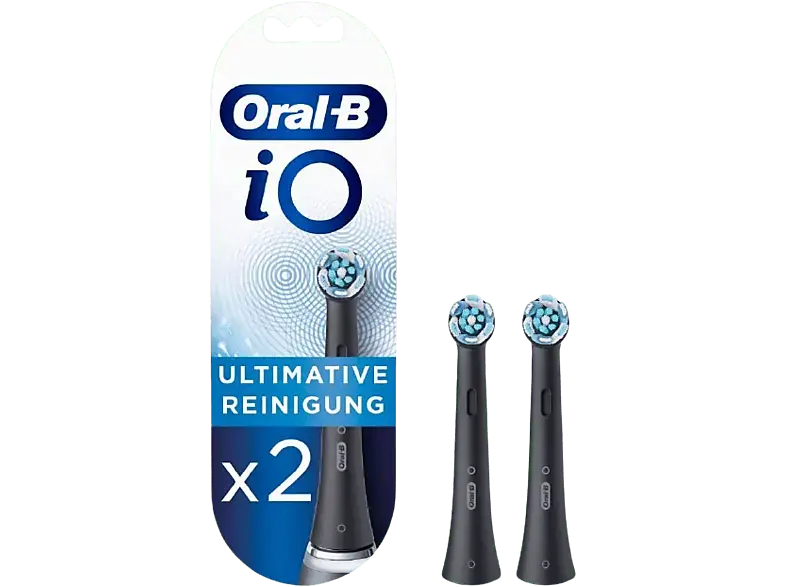 Oral-B iO Ultimative Reinigung 2er Black Aufsteckbürsten