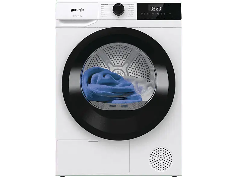 Gorenje DHNE82/AT Wärmepumpentrockner (8 kg, A++) mit 5 Jahre Geräteschutz