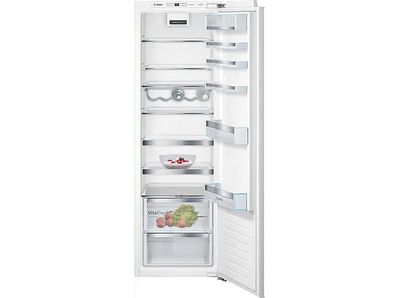 Bosch KIR81AFE0 Serie 6 Kühlschrank, Flachscharnier (E, 1772 mm hoch, Weiß, 319 l)