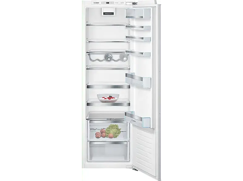 Bosch KIR81AFE0 Serie 6 Kühlschrank, Flachscharnier (E, 1772 mm hoch, Weiß, 319 l)