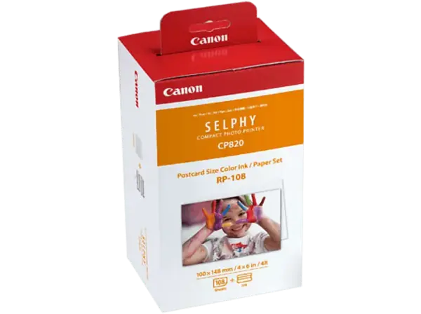 CANON Fotopapier + Farbband RP-108 10x15 cm, 108 Blatt