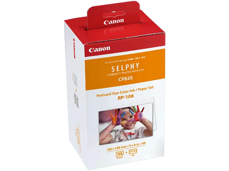 Canon Fotopapier + Farbband RP-108 10x15 cm, 108 Blatt