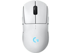 LOGITECH G pro 2 Lightspeed Kabellose Gaming Maus, beidhändige LightForce Switches, Hero 2-Sensor, kompatibel mit PowerPLAY, Weiß