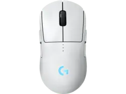 LOGITECH G pro 2 Lightspeed Kabellose Gaming Maus, beidhändige LightForce Switches, Hero 2-Sensor, kompatibel mit PowerPLAY, Weiß