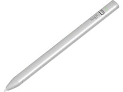 LOGITECH Crayon (USB-C), iPad (alle Modelle ab 2018), Pixelgenauer digitaler Zeichenstift, Silber