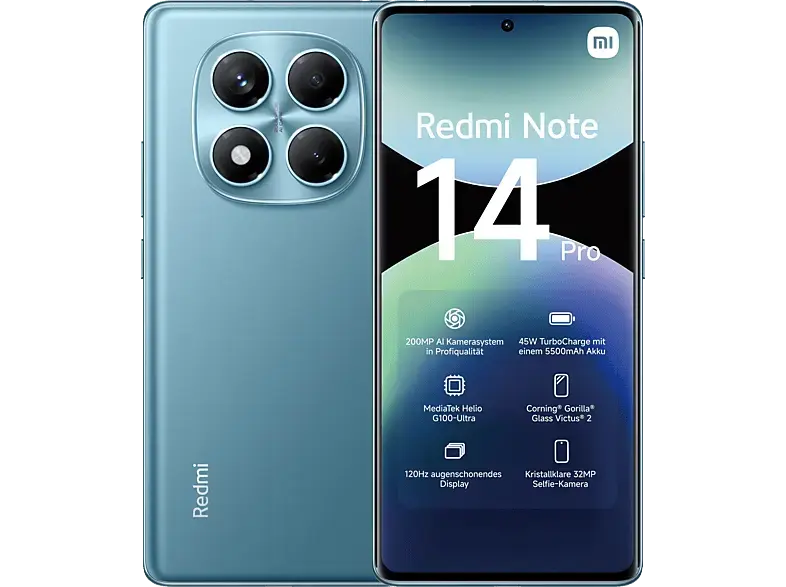 Xiaomi Redmi Note 14 Pro, 8/256GB, Ocean Blue