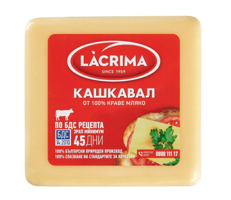 Lacrima Кашкавал от краве мляко