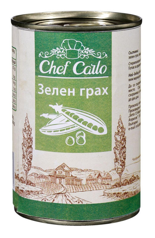 CHEF CARLO Грах