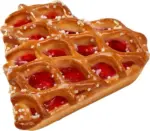 Kaufland хипермаркет Сладкиш сърце с ягоди - до 15-02-26