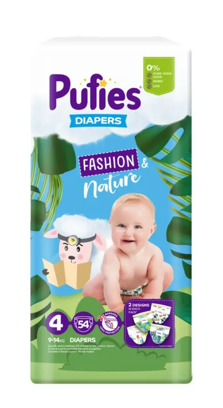 PUFIES Бебешки пелени или гащички Sensitive