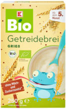 Kaufland хипермаркет K-Bio Грис зърнена каша за деца над 5 мес. - до 14-09-25