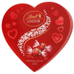 Lindt Lindor Шоколадови бонбони сърце различни видове