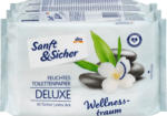 dm-drogerie markt Sanft&Sicher Feuchtes Toilettenpapier Wellnesstraum (3x50 St) - bis 15.02.2025