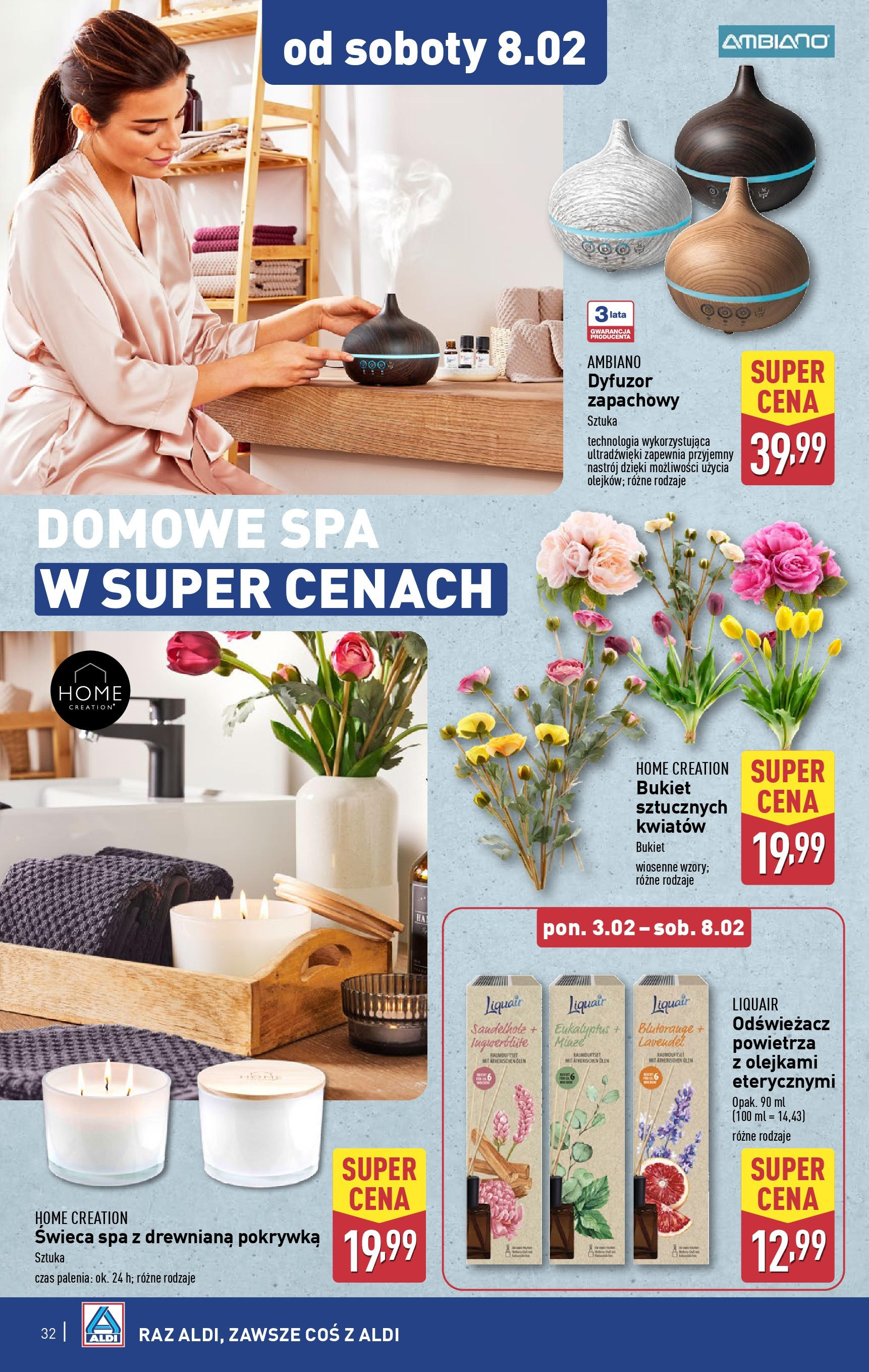 Aldi Gazetka od 01.02.2025 - Ulotka PDF, promocje | Strona: 32 | Produkty: Odświeżacz