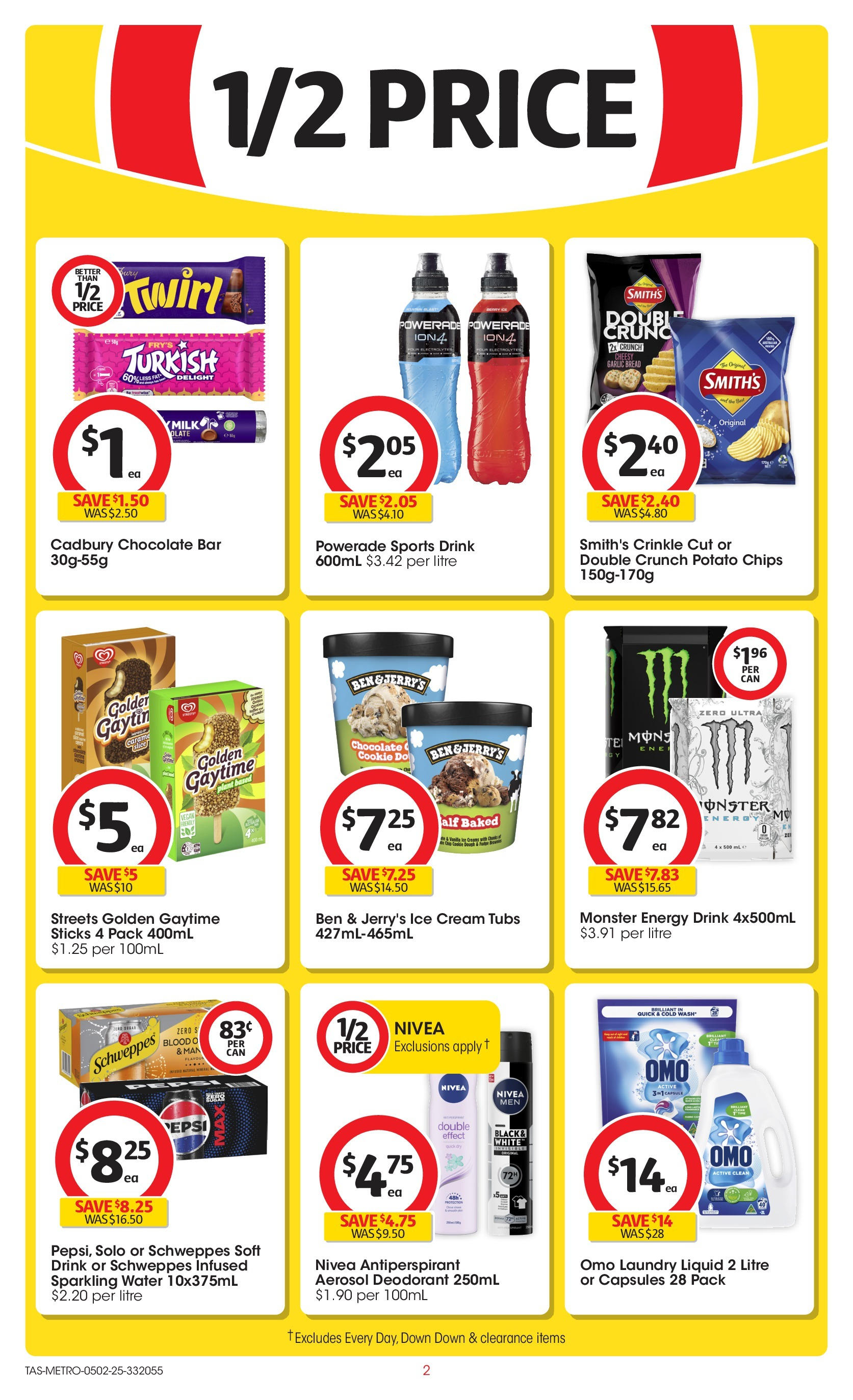 ﻿﻿Coles catalogue valid from 04/02/2025 > Online Australia | Page: 2 | Products: Bread, Deodorant, Chips, Garlic