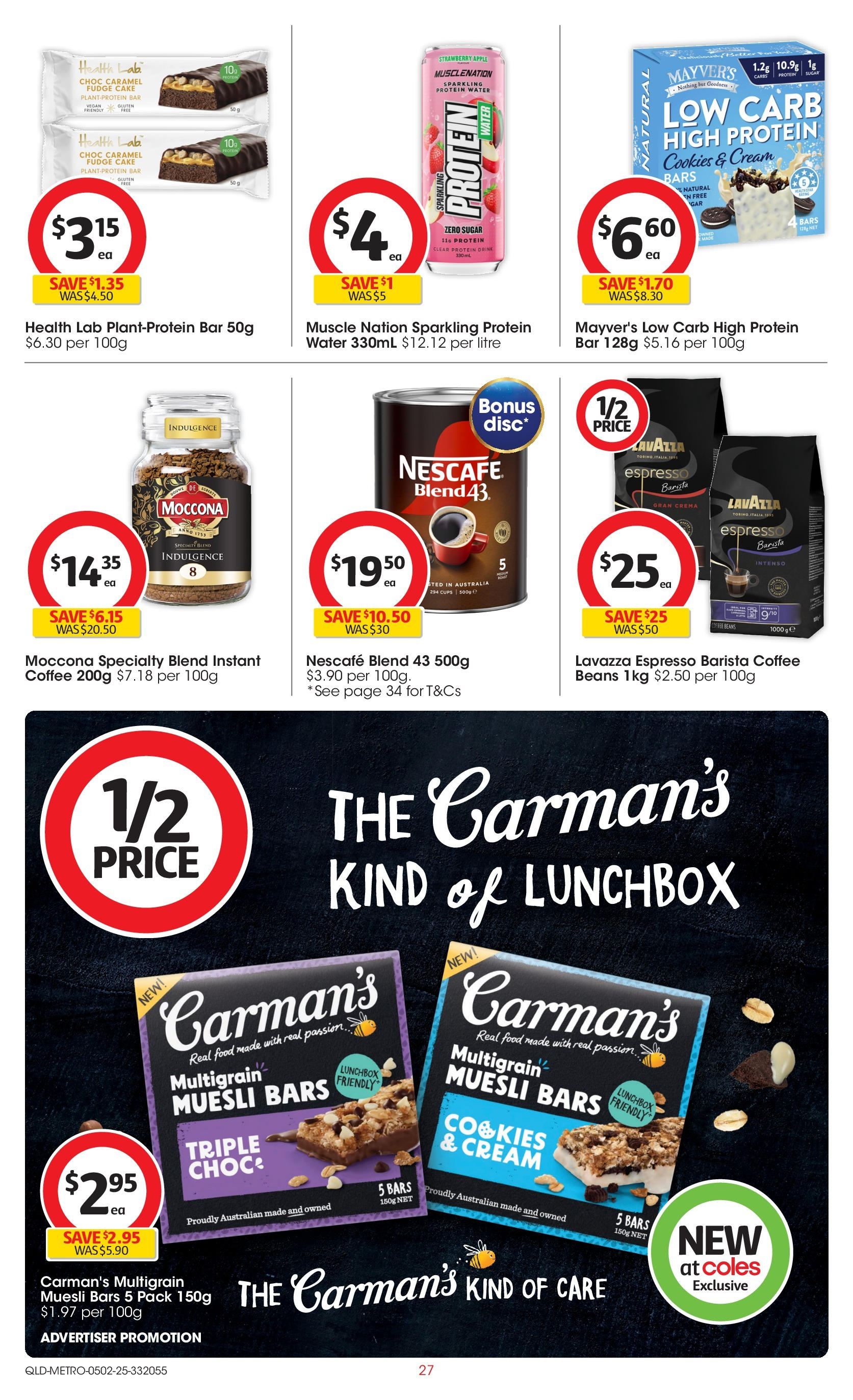 ﻿﻿Coles catalogue valid from 04/02/2025 > Online Australia | Page: 27 | Products: Cups, Coffee, Cream, Nescafe