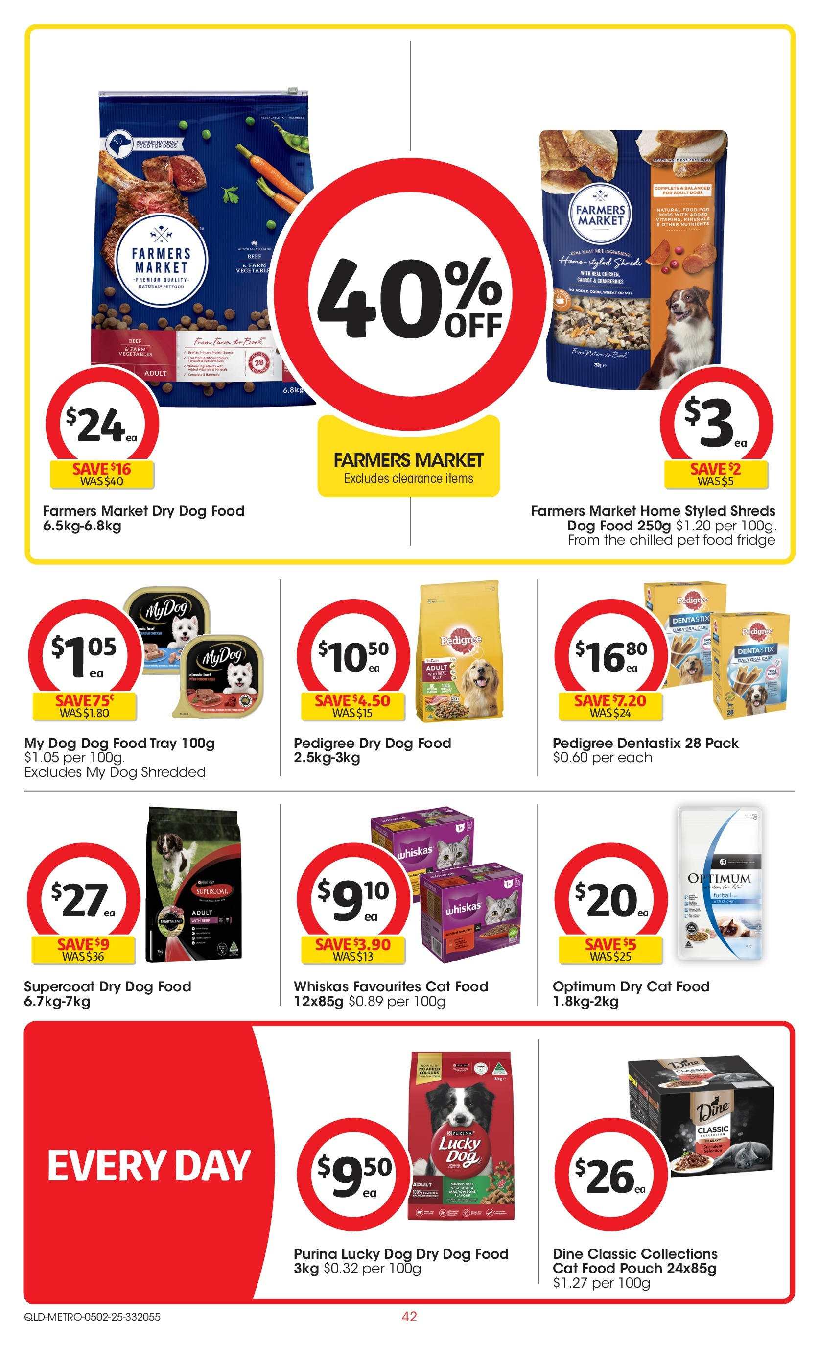 ﻿﻿Coles catalogue valid from 04/02/2025 > Online Australia | Page: 42 | Products: Meat, Vegetables, Wheat, Nutrients