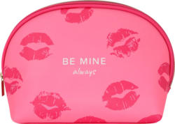 Soapland Kosmetiktasche pink Kussmund "be mine always"