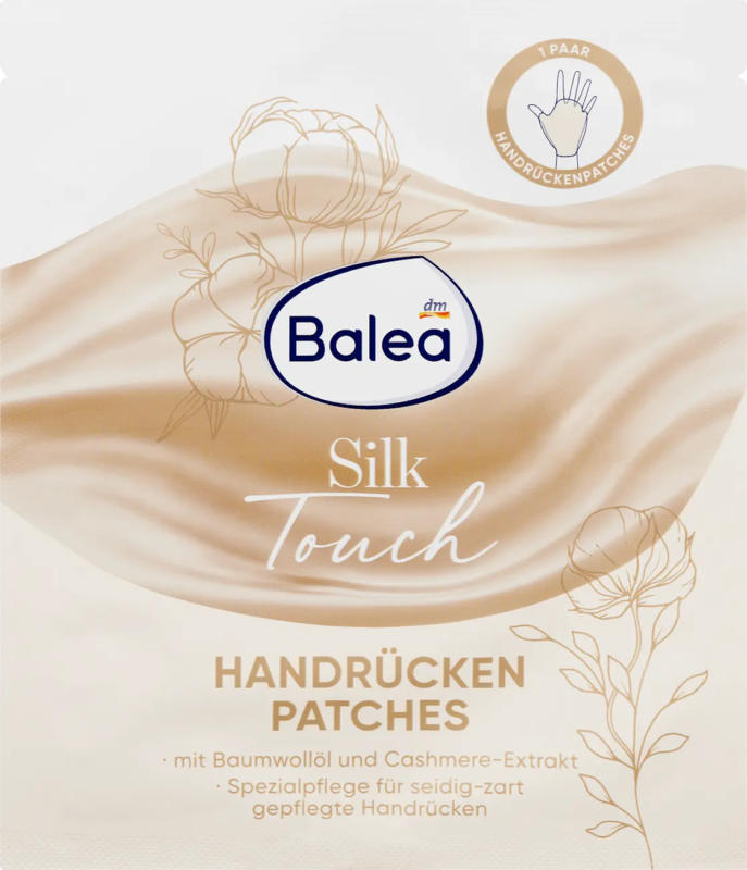 Balea Handrückenpatches Silk Touch (1 Paar)