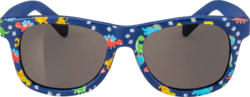 SUNDANCE Sonnenbrille Kids dunkelblaues Gestell mit bunten Dinos