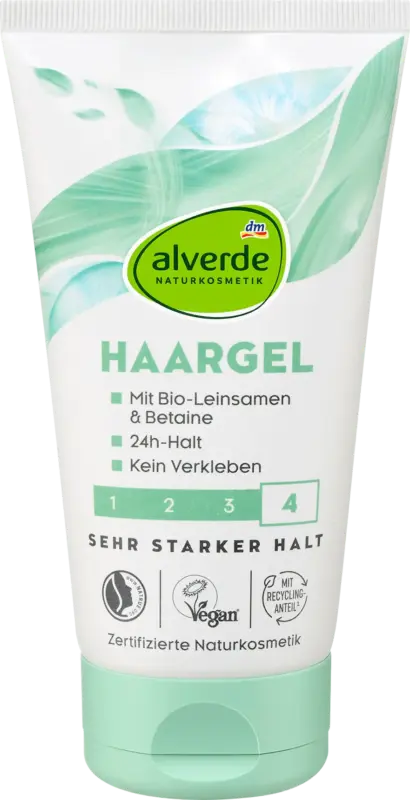 alverde NATURKOSMETIK Haargel Bio-Leinsamen