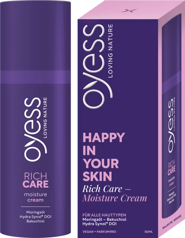 oyess Gesichtscreme Tag loving nature reichhaltig