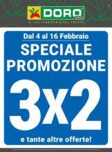 Speciale promozione 3x2