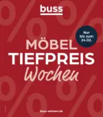 buss wohnen Möbelangebote - bis 24.02.2025