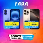 Faga Electronics Sconti fino al 40% - al 17.02.2025