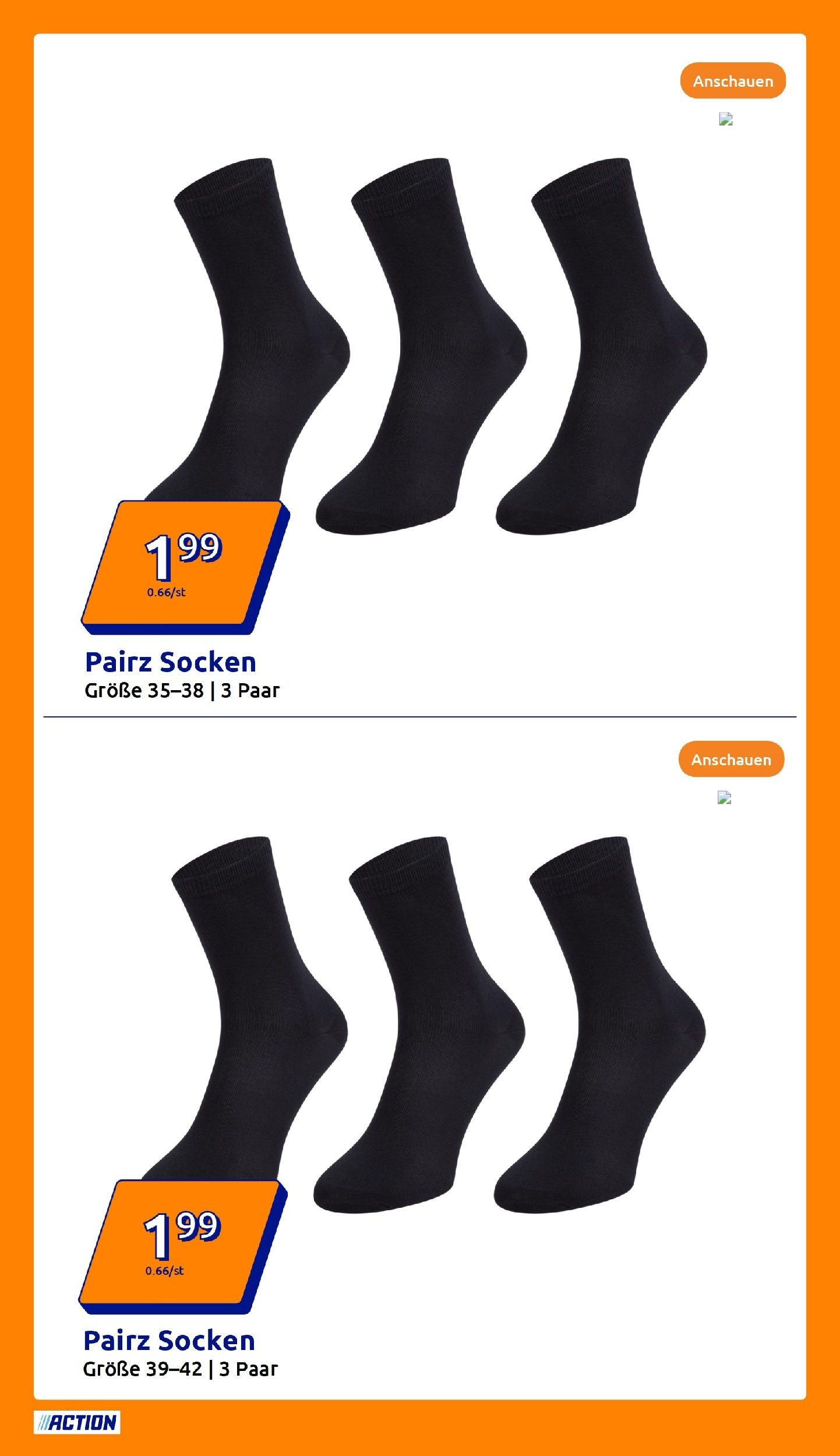 Action - Action: Kleine Preise, große Freude von 04.02.2025 - Aktuelle Angebote | Seite: 2 | Produkte: Socken