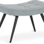 JYSK JYSK Taburet ULDUM gri/negru