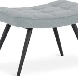 JYSK Taburet ULDUM gri/negru