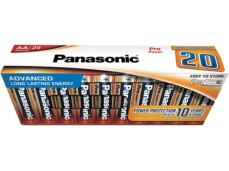 Panasonic AA Batterie LR6PPG/20CB 20er Pack