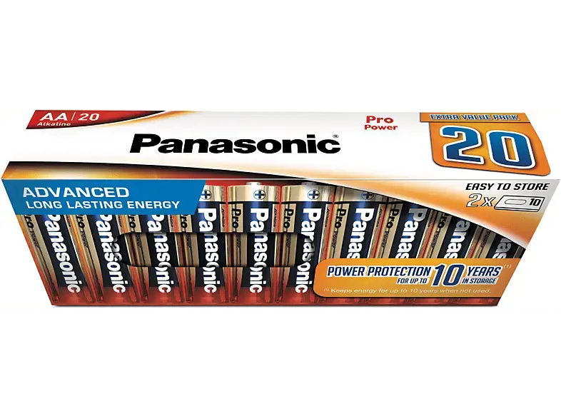 Panasonic AA Batterie LR6PPG/20CB 20er Pack