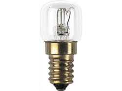 Xavax 112892 Backofenlampe, 15W, hitzebeständig bis 300°, E14, Birnchenform, klar